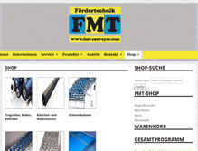 Tablet Screenshot of fmt-conveyor.com